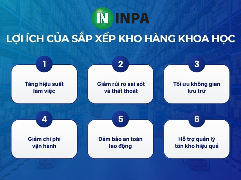 Hướng dẫn cách sắp xếp kho hàng hiệu quả nhất