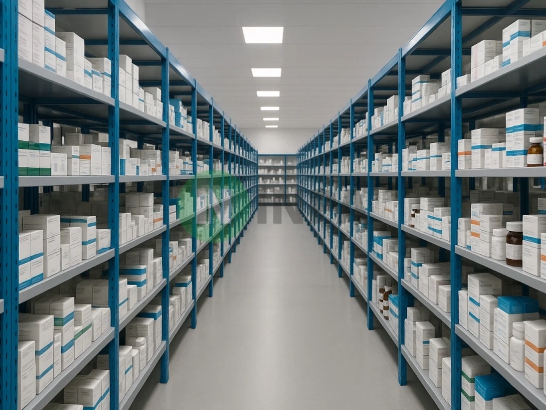PHARMACEUTICAL SHELVES